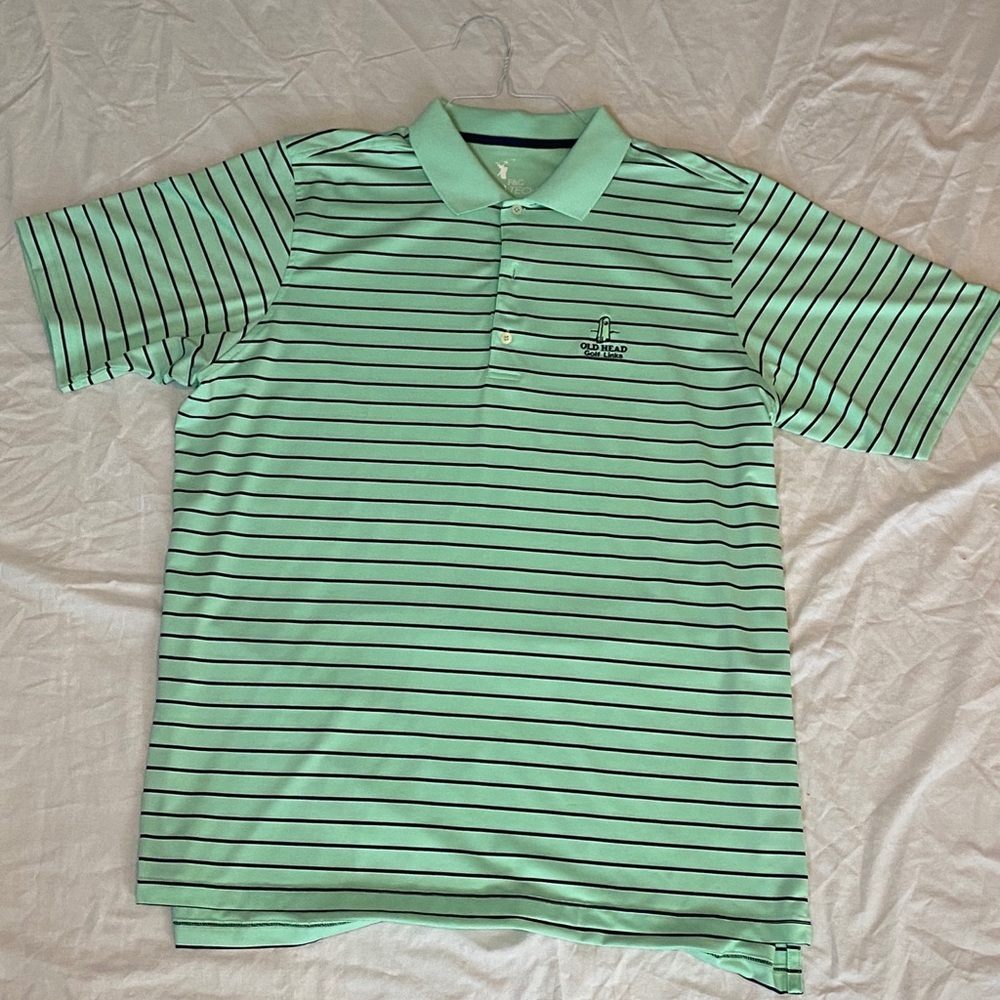 Soft comfortable polyester and spandex mens polo shirt